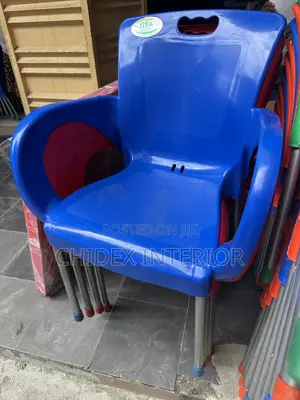 Stylish Armless Plastic Chair