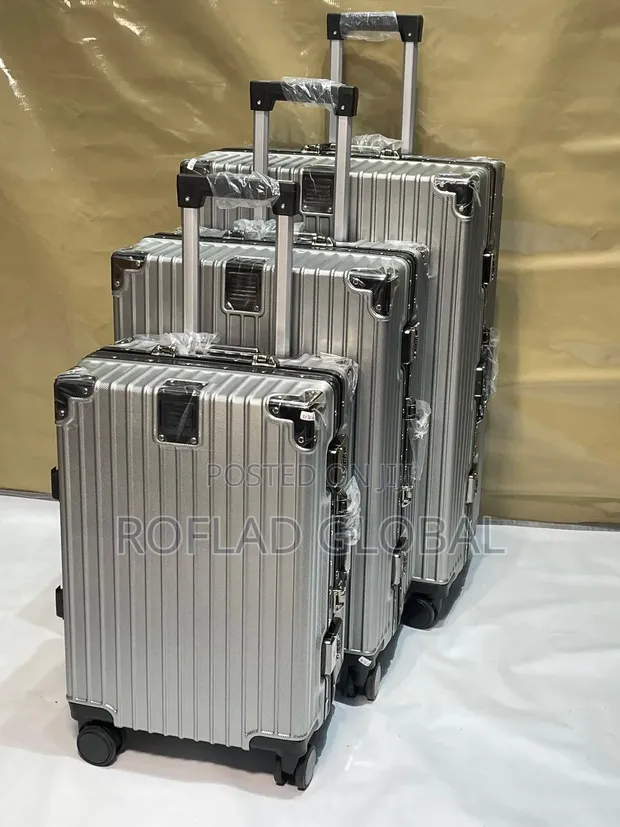 Quality Aluminum Luggage Box - Silver - 1