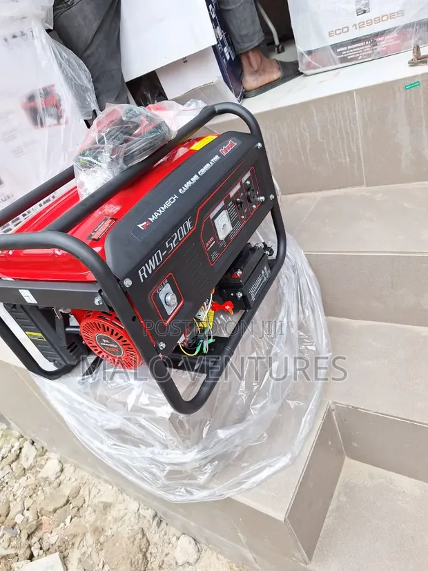 Maxmech 4.5kva Key Start Generator - 1