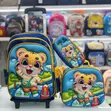 3-in-1 Trolley School Bag - 3