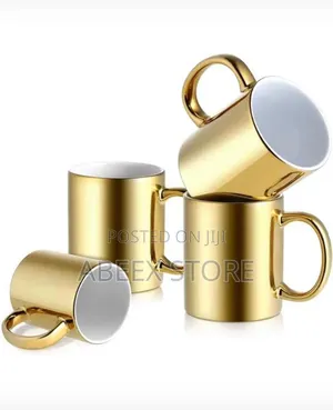 Gold Mugs - Brand New