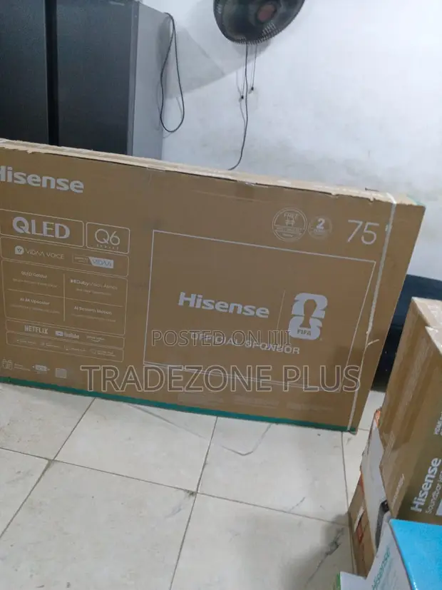 Hisense 75" QLED UHD Smart TV - 1