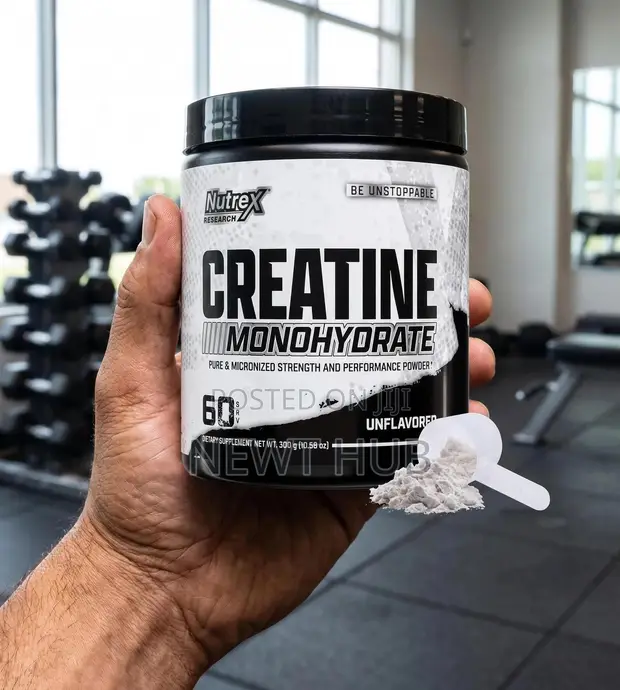 Nutrex Research Creatine Monohydrate Powder 60 Servings | Ba shi da Dadi - 1