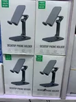 Adjustable Desktop Phone & Tablet Holder Stand (4"-12.9") - Brand New - 1