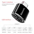 Baseus Mini USB Female to Type-C Male Adapter Converter - 2