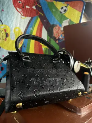 Louis Vuitton Structured Handbag - Black
