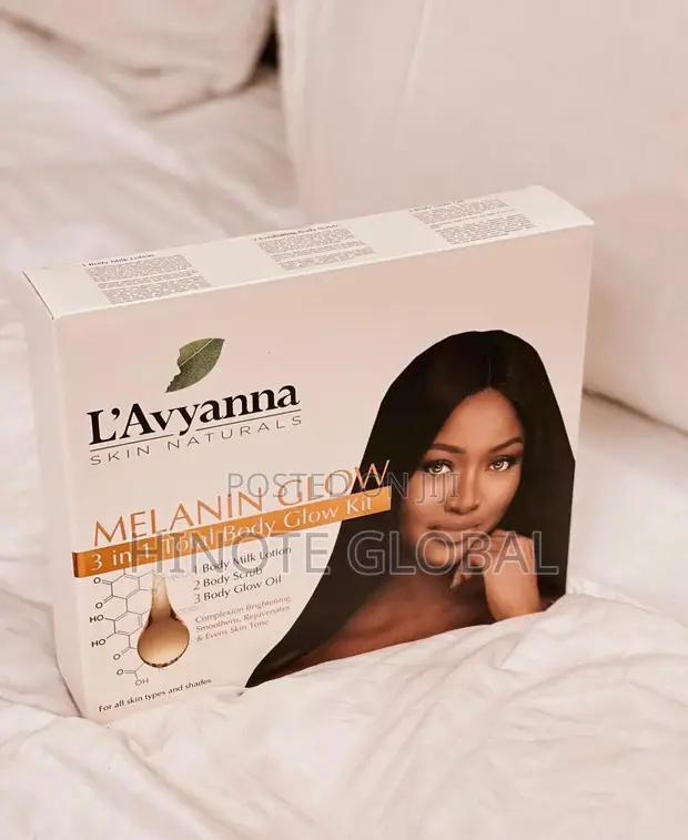 L'Avyanna Melanin Glow 3-in-1 Total Body Kit (1kg) - 1