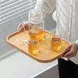 Quality Single Wooden Serving Tray - 1