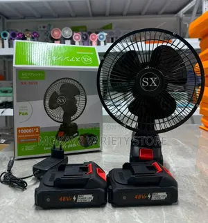 SX-5018 Rechargeable Lithium Electric Table Fan