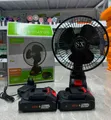 SX-5018 Rechargeable Lithium Electric Table Fan - 3