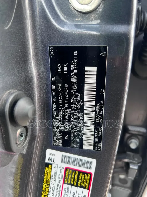 Toyota Highlander XLE 2022 Gray - 1