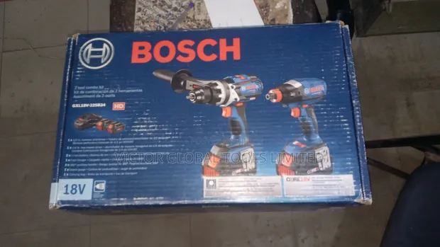Bosch GXL 225B24 18V Cordless 2-Tool Combo Kit - 1