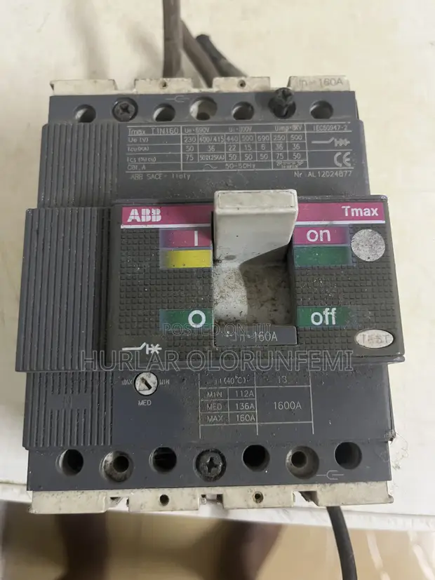 ABB 160A 4-Pole Circuit Breaker - 1