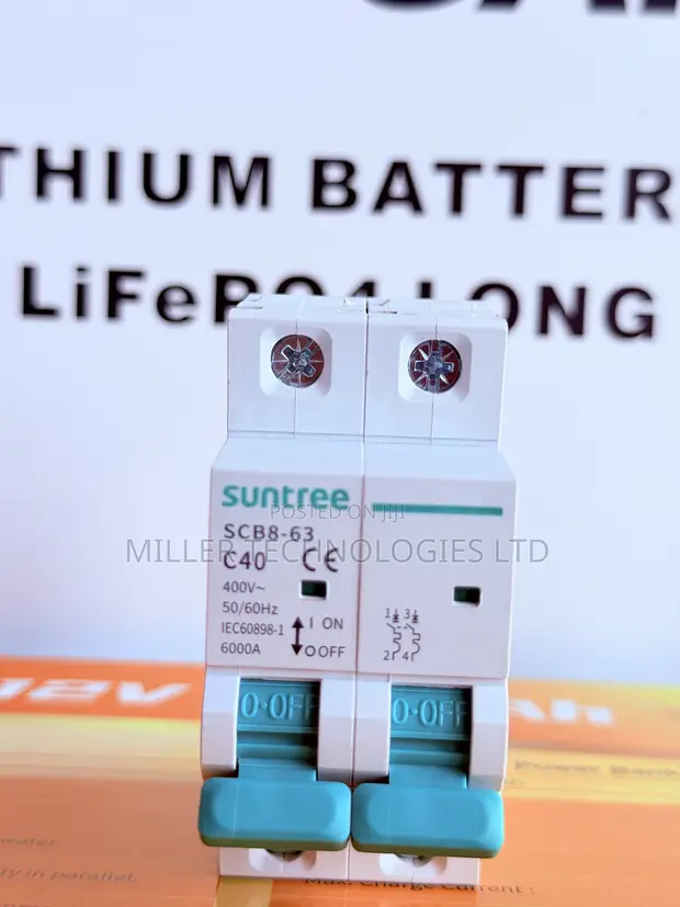 Suntree C40 40A 2-Pole AC Protection Breaker - 1