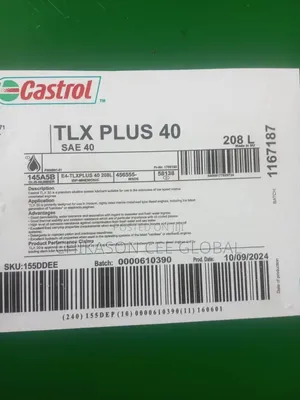 Castrol TLX Plus 40 Man Fetur