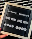 Zirconia Earrings masu Kyau - 1