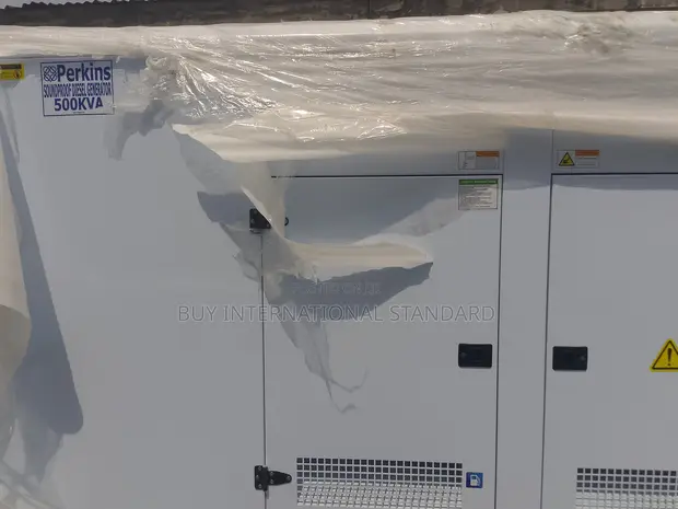 Perkins 500kVA Soundproof Diesel Generator - 1