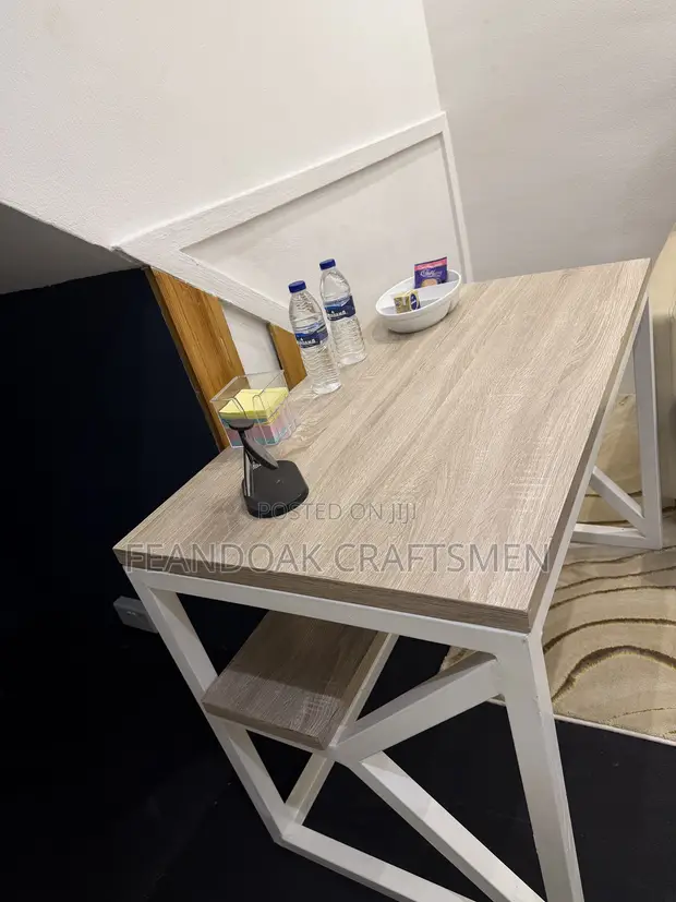 FE&OAK Metal and Wooden Dining/Work Tables - 1