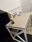 FE&OAK Metal and Wooden Dining/Work Tables - 1