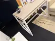 FE&OAK Metal and Wooden Dining/Work Tables - 2