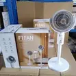 8-Inch Rechargeable Standing Fan with Remote Control - 2