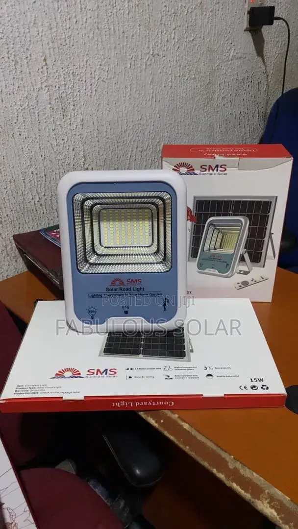 150W SMS Hasken Rana Mai Amfani - 1