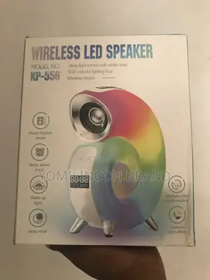 Conch Mai Haske Mai Waƙa KP-556 Wireless LED Speaker