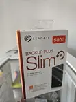 500GB Seagate Backup Plus External Hard Drive - 1