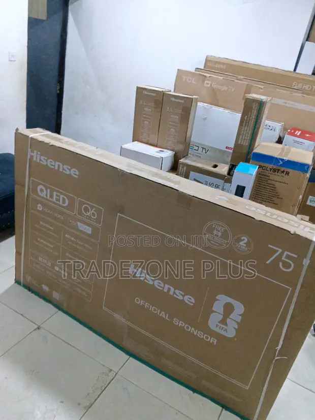 Hisense 75" QLED Ultra HD Smart TV - 1