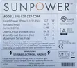 SunPower 327W Solar Panels (Used) - 2