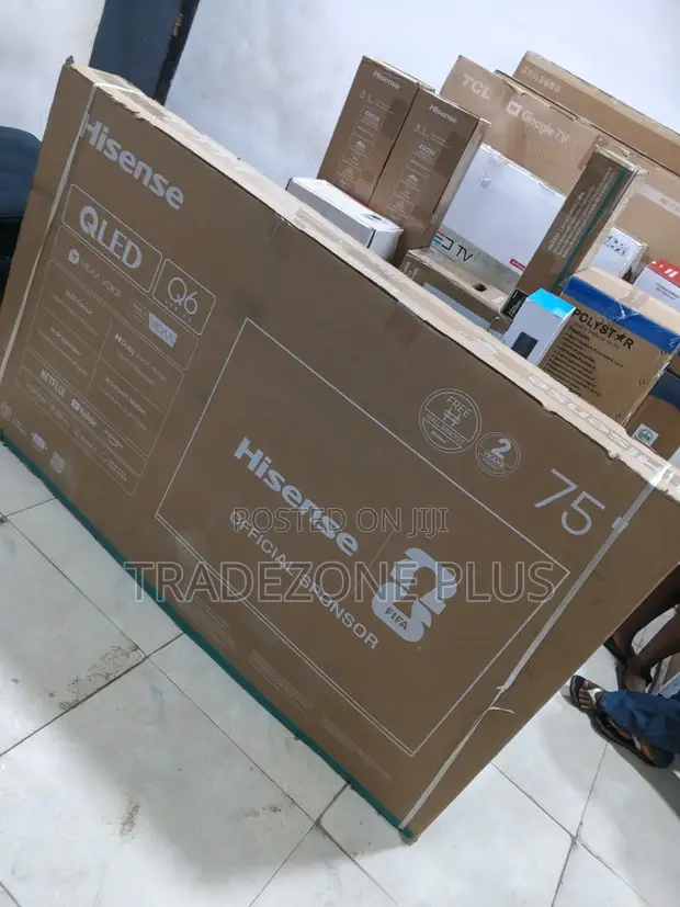 Hisense 75 Inch QLED Smart TV 75Q6Q - 1