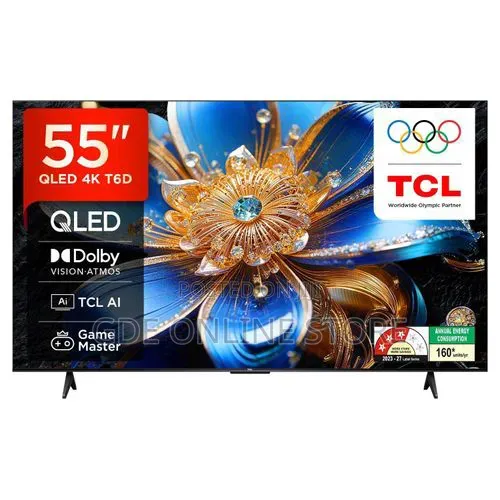 TCL 55-inch QLED Google Smart TV (55T6D) - 1