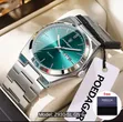 Poedagar Marble-Look Luxury Wristwatch - 1