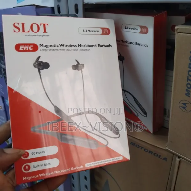 Magnetic Wireless Neckband Earbuds - 1