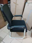 Executive Visitors Back Net Chair - Black - 2