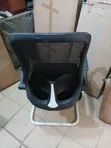 Executive Visitors Back Net Chair - Black - 3