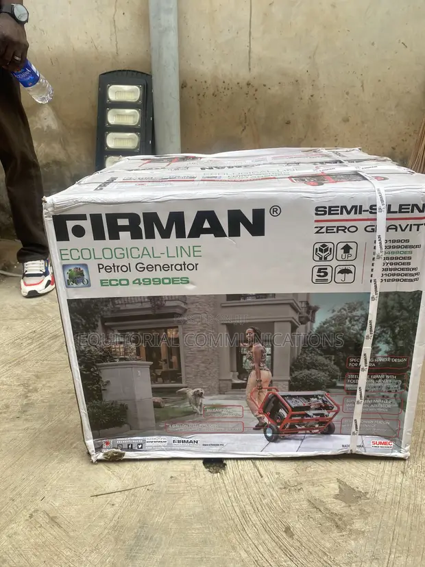 Firman 3.4KVA Eco4990es Automatic Generator - 1