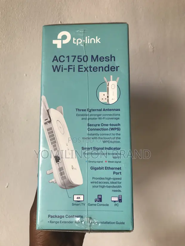 TP-Link RE450 AC1750 Dual Band Wi-Fi Range Extender - 1