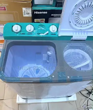 Hisense 11kg Injin Wanke Tufafi Mai Kayan Wanka Guda Biyu