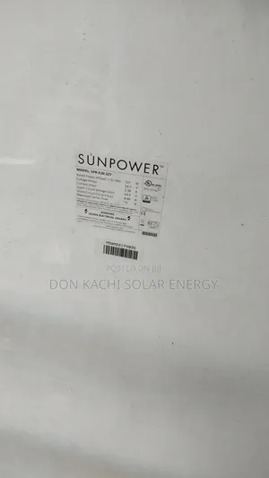 SunPower Solar Panels 325W (Amfani da Kanada) Na Biyu