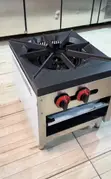 Commercial Single Burner Gas Stock Pot Stove - 1