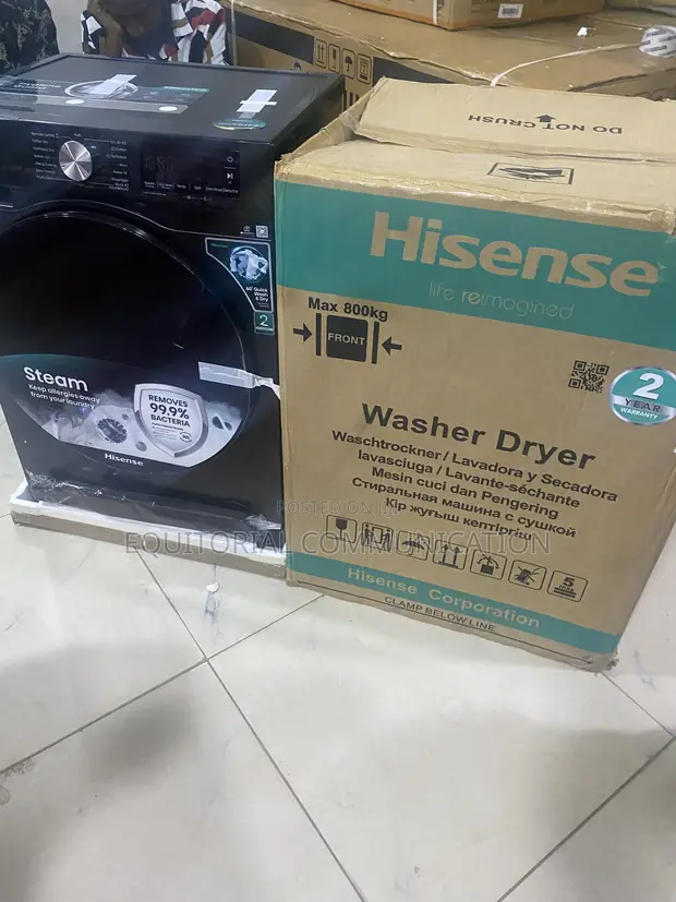 Hisense 8/5kg Washer Dryer - 1
