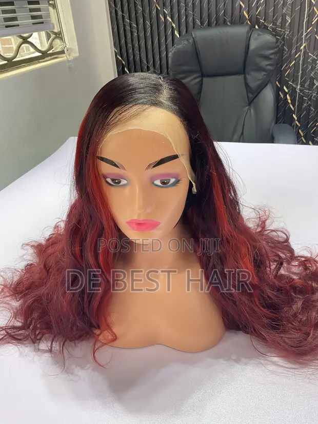 Human Hair Blend with 13x4 Closure - 30 Inches - 1