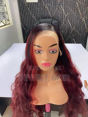 Human Hair Blend with 13x4 Closure - 30 Inches