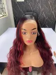 Human Hair Blend with 13x4 Closure - 30 Inches - 2