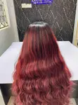 Human Hair Blend with 13x4 Closure - 30 Inches - 3