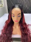 Human Hair Blend with 13x4 Closure - 30 Inches - 4