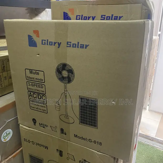Glory Solar Fan - Brand New - 1