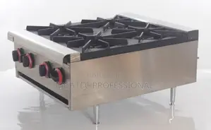 Brand New Commercial 4-Burner Gas Stove