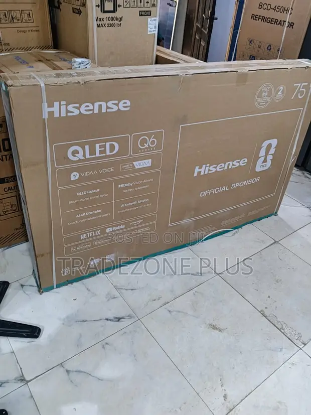 Hisense 75-Inch QLED Smart TV (75Q6Q) - 1